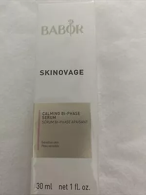 BABOR Skinovage Calming Bi-Phase Serum For Sensitive Skin 30 Ml 1 Fl. Oz. • $39.99