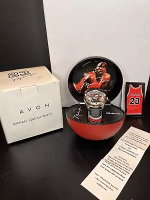 NEW Vintage 1997 Avon MICHAEL JORDAN Watch Complete W/CasePapersOriginal Box • $49.99