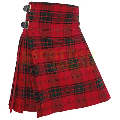 Scottish Handmade Traditional Maxwell Modern Tartan Kilt For Men Custom Kilt • $90