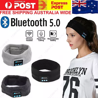 $9.99 • Buy Bluetooth Headset Wireless Stereo Earphone Headphone Sports Headband W/Mic DF