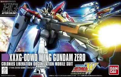 $22.86 • Buy #174 HG XXXG-00W0 Wing Gundam Zero (HGAC) Model Kit Bandai Hobby
