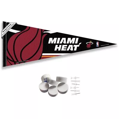 Miami Heat Wall Banner Pennant Flag • $15.95