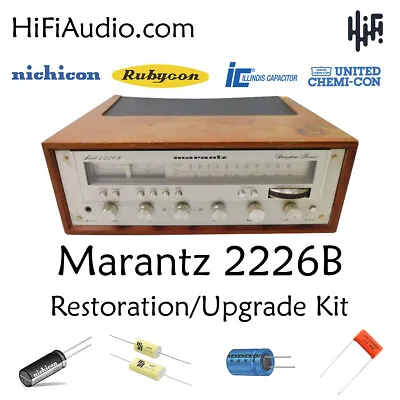 Marantz 2226B Rebuild Restoration Recap Service Kit Fix Repair Capacitor • $165