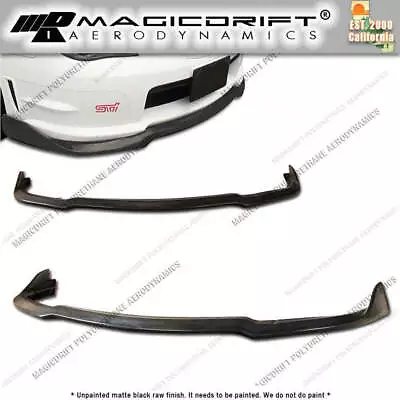 For 06-07 IMPREZA STi URETHANE FRONT Bumper LIP CS2 V2 S204 V-SPEC V-LIMITED PU • $72.99