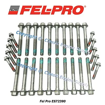 Fel Pro USA Made Head Bolts Fits Some 2004-2020 GM 6.0L 6.2L & 7.0L LS Engines • $70.96