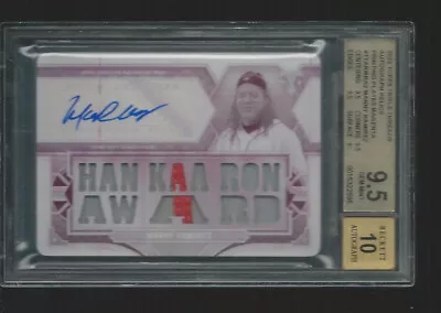 2022 Triple Threads Manny Ramirez Red Sox White Whale Patch Auto 1/1 BGS 9.5 10 • $399.99