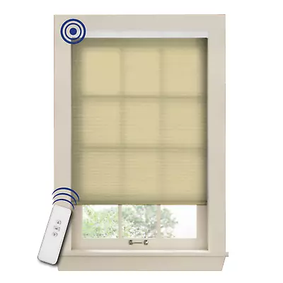 Custom Made Motorized Cordless 3/8  Light Filtering Cellular Shade • $361.34