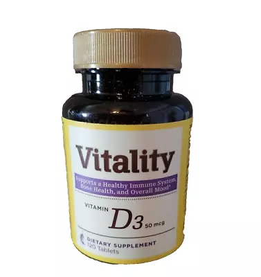 Melaleuca Vitality Vitamin D3: Boost Your Health With Nature's Sunshine 2000 IU • $19.99