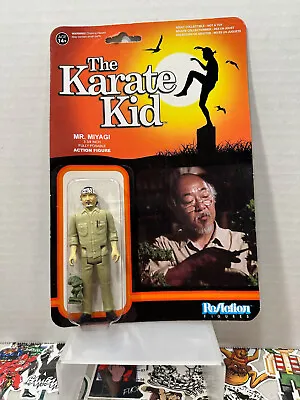 The Karate Kid Mr. Miyagi Reaction Figure 2015 Funko • $24.99