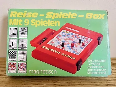 Vintage German/English Magnetic Games Travel Ludo Backgammon & Others • £5.99