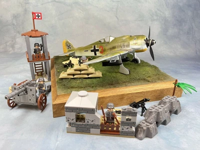 £200 • Buy Handmade Diorama WW2 British RAF Themes Models Medals Collection DIY Blocks Free