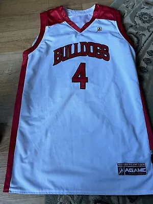 Bulldogs AL Basketball Reversible Jersey-vintage  • $3.99