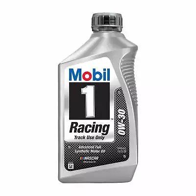 Mobil 1 Premium Advanced Motor Oil Racing Full Synthetic Motor Oil 0W-30 1 Quart • $23.99