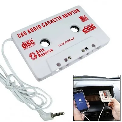 £3.46 • Buy IPhone IPod Android Car Audio Tape Cassette Adapter MP3 CD RADIO 3.5mm JACK AUX