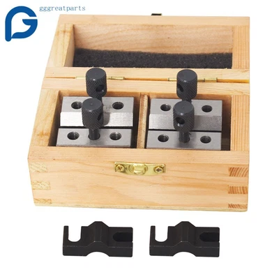 $31.19 • Buy 19/32  Capacity Ultra Precision V Block & Clamp Set 1-3/8  X 1-3/8  X 1-3/16 