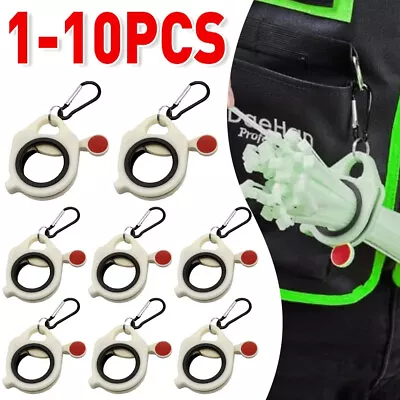 Zip Tie Organizer Cable Zip Ties Glow In Dark Screw Fixing Wire Holder Organizer • $3.99