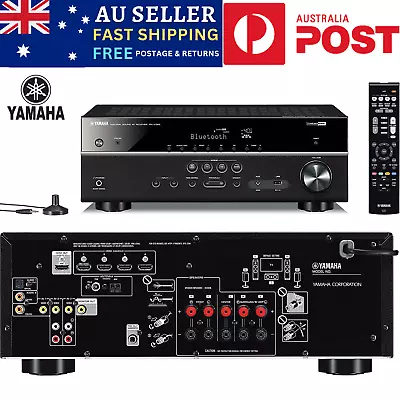 Yamaha RX-V385 5.1-Channel AV Receiver With Bluetooth Black • $599.99