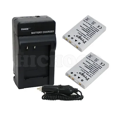 Progo 2 Battery & Charger Combo Kit For Nikon EN-EL5 Coolpix P100 P500 P510 S10 • $12.60