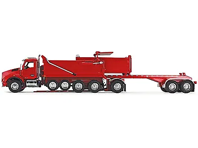 Kenworth T880 Quad-Axle Dump Truck And Rogue Transfer Tandem-Axle Dump Trailer V • $184.99