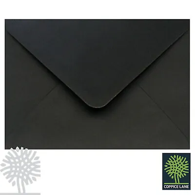 C5 A5 Black 100gsm Envelopes Premium Quality Gummed - 162 X 229mm • £7.90