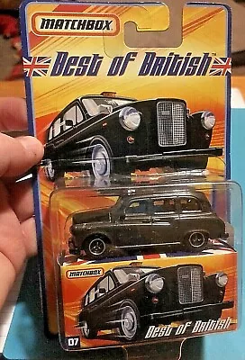 Matchbox Best Of British Austin FX4 London Taxi Diecast 07 From 2006 • $10.98