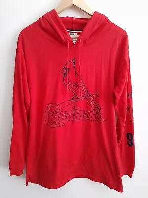 PINK Victoria's Secret MLB St. Louis Cardinals Long Sleeve Hood Tshirt - Size S • $25