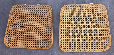 Vintage Mid Century Replacement Rattan Seat (a Lot Of 2) • £144.62