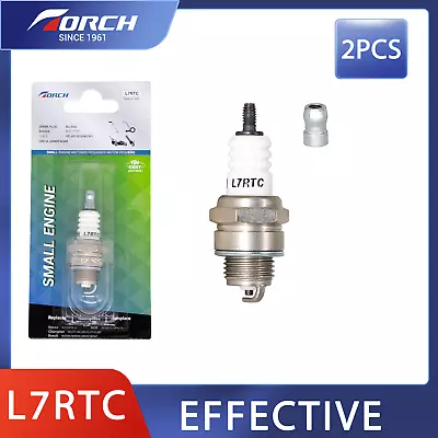 1/2/4PCS TORCH L7RTC Spark Plug Replace For NGK 6703/BPMR7A/4626 BPM7A BPMR6A • $22.09