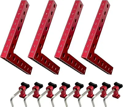 90 Degree Positioning Squares Right Angle Clamps 5.5  Aluminum Alloy Carpenter • $45.69