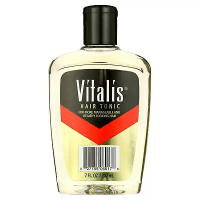 Vitalis Hair Tonic Frizz Control Manageable Healthy Looking Hair 7oz Pack Of 12 • $90.67