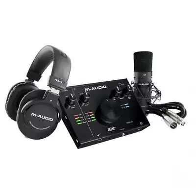 M-Audio AIR 192|4 Vocal Studio Pro USB Audio Interface W/ Microphone & Headphone • $357.95