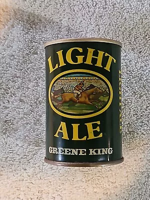 Green King Light Ale 9.7oz Vintage Steel Beer Can EMPTY England • $3