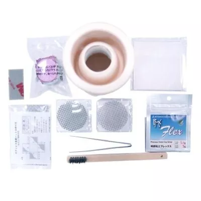 PMC Flex DIY Silver Clay Starter Kit For Accessory NITTO Kagaku Mini Kiln Pot JP • $75.99