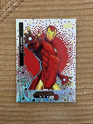 Iron Man #37 Japanese Mega Moon TIER 4 Holofoil SP - 2023 UD Marvel Anime Vol 2 • $49.99