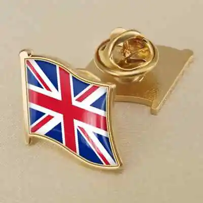 Union Jack UK Flag Metal Pin Badge UK • £2.89