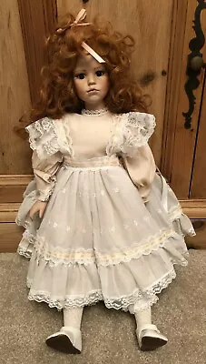 Marie Alana Collector's Porcelain Doll  Maggy  1990 • $60