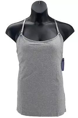 $14.99 • Buy Motherhood Maternity Clip Down Nursing Cami Heather Gray