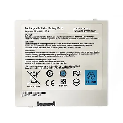 New PA3884U-1BRS Battery For Toshiba Tablet PC 10 Thrive AT100 AT105 AT300 WT310 • $26.61