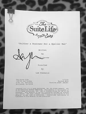 Suite Life Of Zack And Cody TV Script Signed Reproduction Season 2 Episode #209 • $19.99