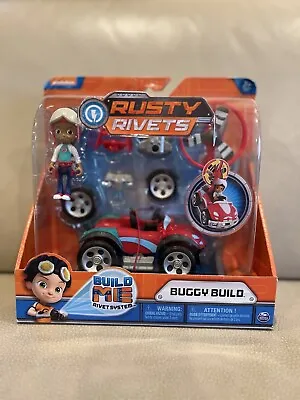 Rusty Rivets Buggy Build Vehicle & Figure Set-Brand New - Building Toy For Kids • $35