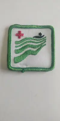 Vintage Canadian Red Cross Swim Badges - Green • $5.89