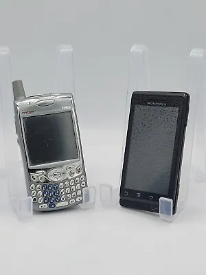 Lot Of 2 Cell Phones Motorola Droid A855 And Verizon Palm Treo Parts Only • $29.89
