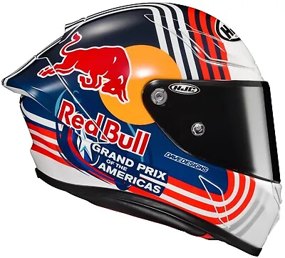 HJC RPHA 1N Red Bull Austin Motorcycle Full Face Helmet MC-21SF X-Large XL • $599.99