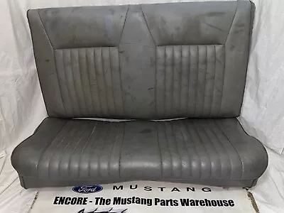 1983-1989 Ford Mustang Convertible Smoke Grey Rear Seat Leather Upper Lower • $455