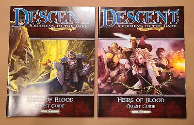 Descent Journeys In The Dark 2nd Edition Heirs Of Blood Act I + II Quest Guides • $24.99