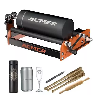 ACMER-M2 Y-axis Rotary Roller Laser Engraver Machine Engraving Module Cylinder • £143.99