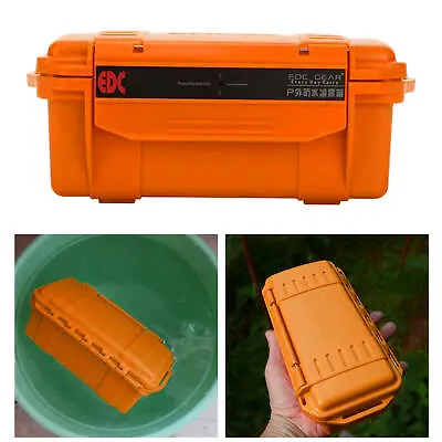 Waterproof Tool Box With Foam Insert Shockproof Portable Storage Box Dry Box • $36.82