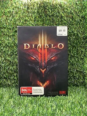 Diablo III Windows XP/Vista/7 PC/MAX OS X DVD Game With Manual Diablo 3 PC • $15.99