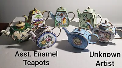 Vintage Miniature Hand Painted Collectible Teapots~see All 7 Styles • $20