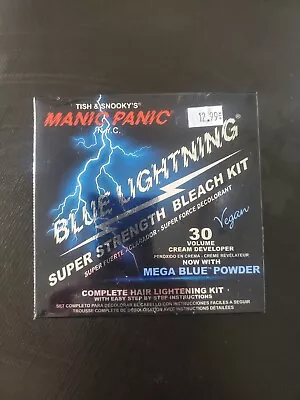 Manic Panic Blue Lightning Hair Bleach Kit 30 Volume With Mega Blue Powder • $8